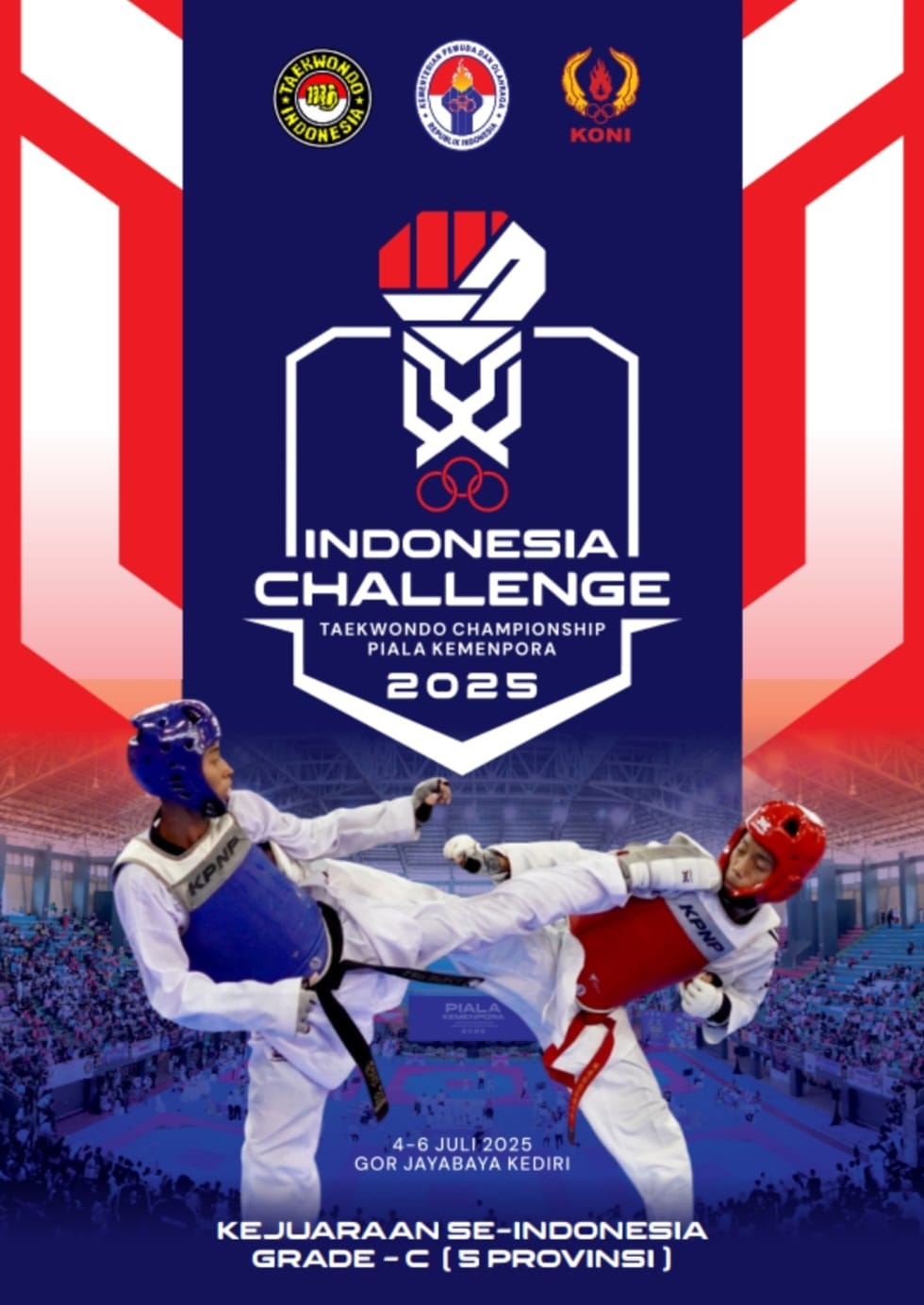 Ajang Pertarungan Prestasi Taekwondo di Tanah Air Taekwondo Indonesia Dojang rtayogyakarta