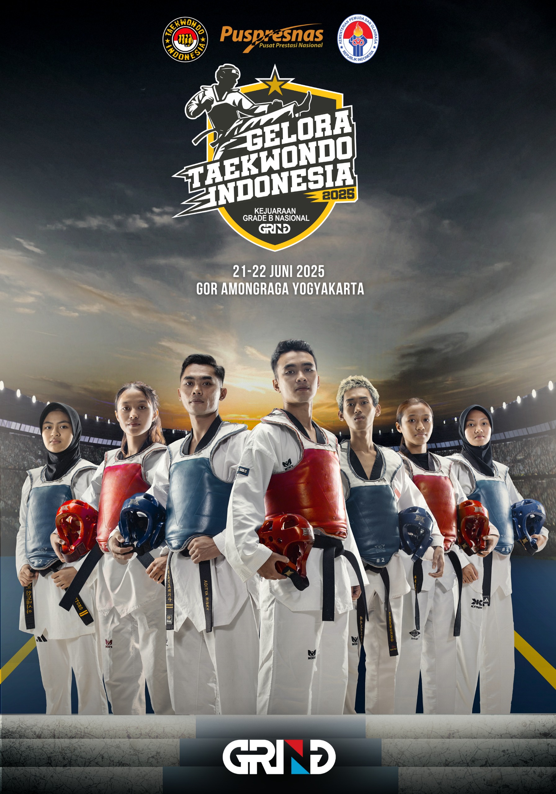 Panggung Juara Taekwondo Indonesia Taekwondo Indonesia Dojang rtayogyakarta